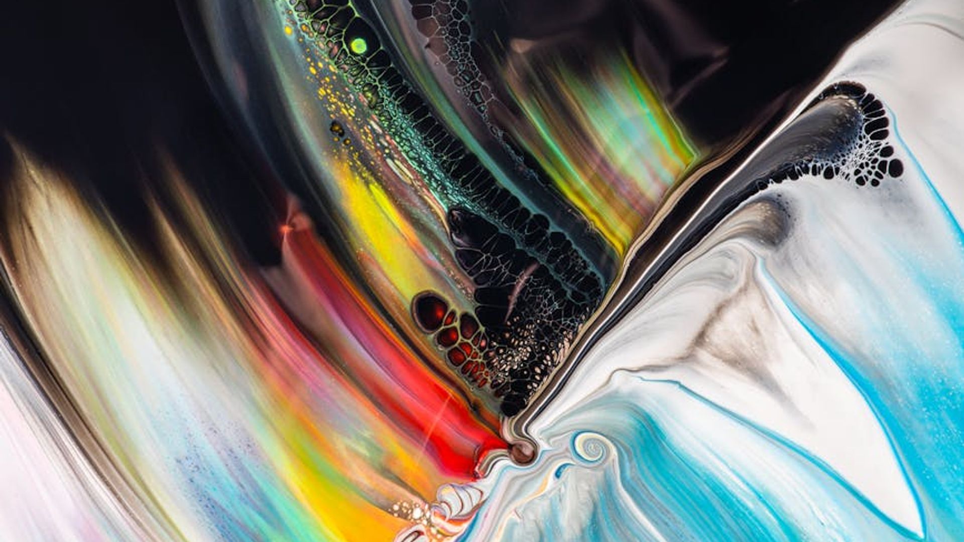 Abstract silhouette of a person in a dynamic, fluid motion.